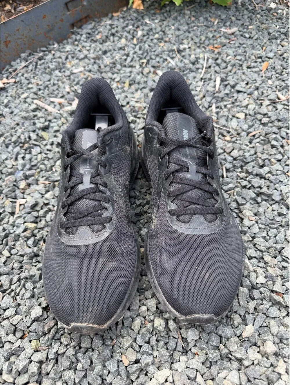 Nike Downshifter 10 Black Iron Grey Size 9M 10.5W